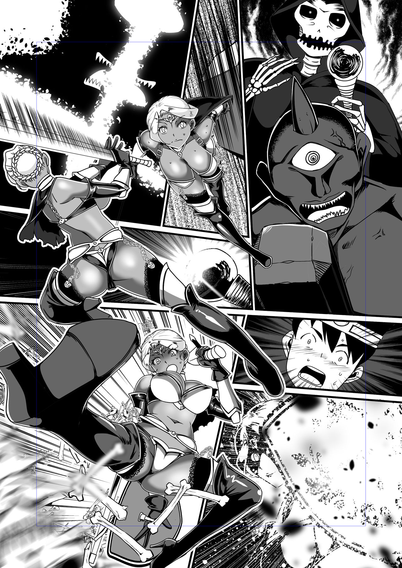 [The Monthly Istanbul (Ahugan Sugita)] Kasshoku Onee-san no Fudeoroshi Yume to Kibou no Bikini Armour [Digital] page 6 full