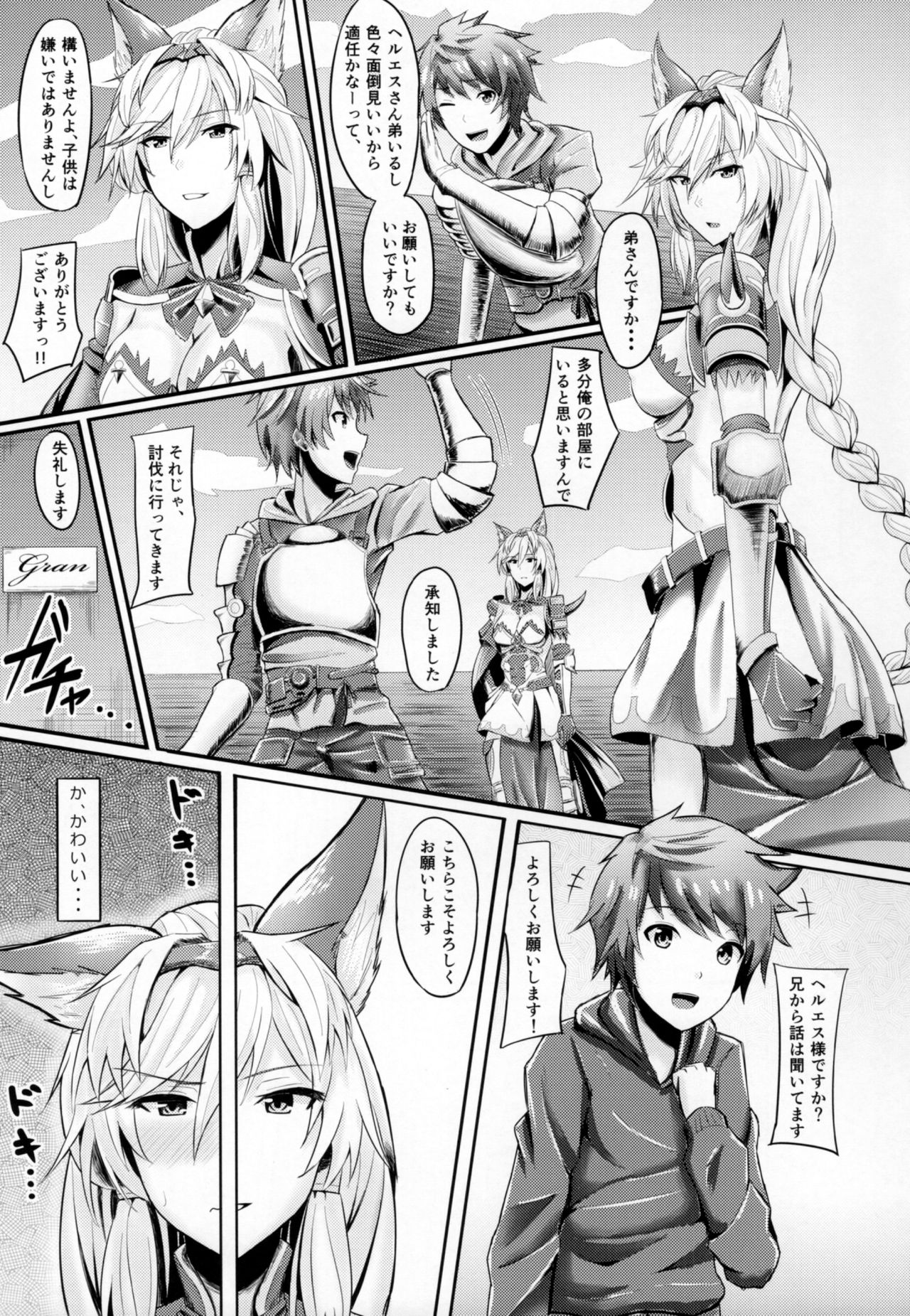 (C90) [ambience (Matsunaga Garana)] Heles Onee-chan wa Kawaiimono ga Suki (Granblue Fantasy) page 4 full