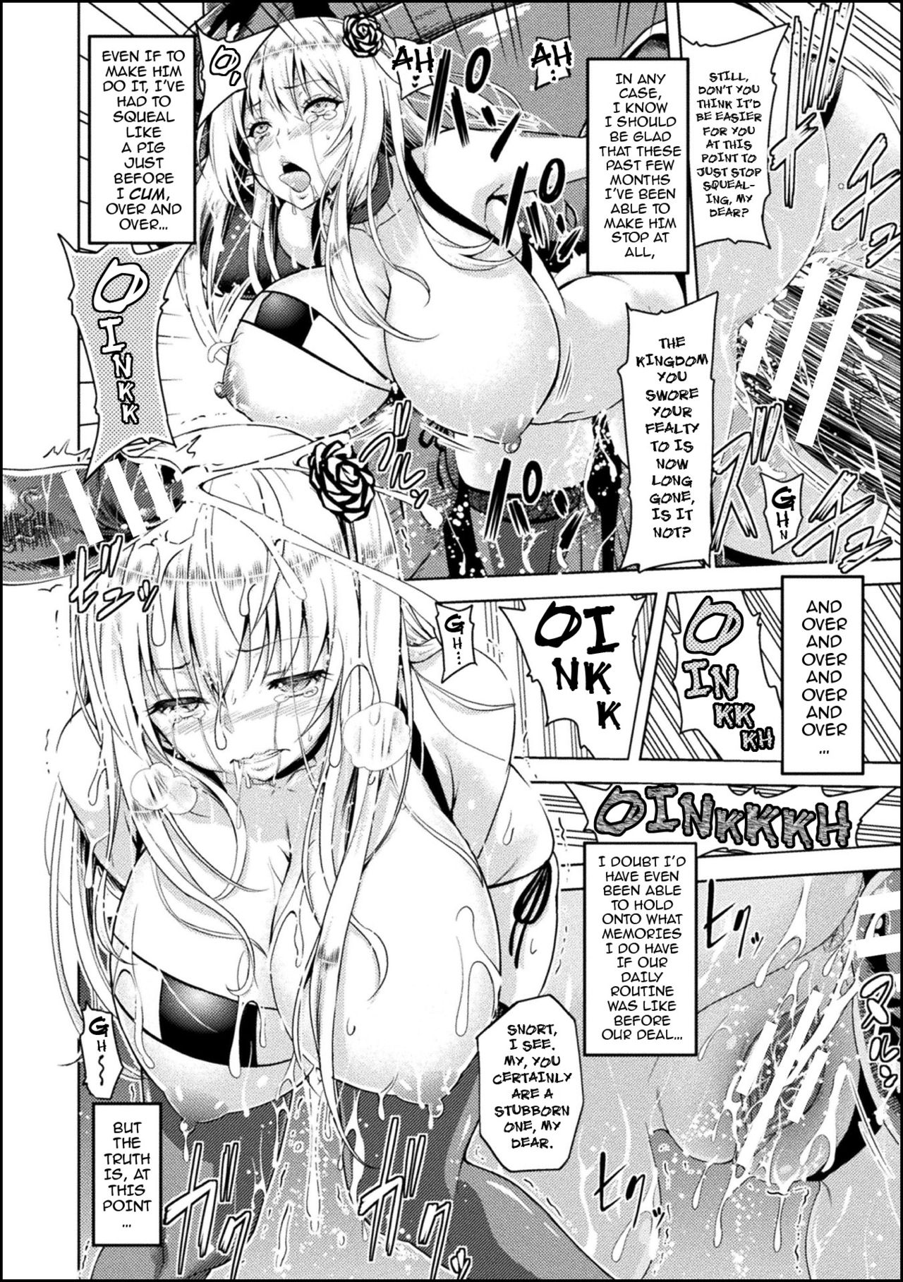 [Yamada Gogogo] Erona ~Orc no Inmon ni Okasareta Onna Kishi no Matsuro~ | Erona ~The Fall of a Beautiful Knight Cursed with the Lewd Mark of an Orc~ [English] {darknight} page 55 full