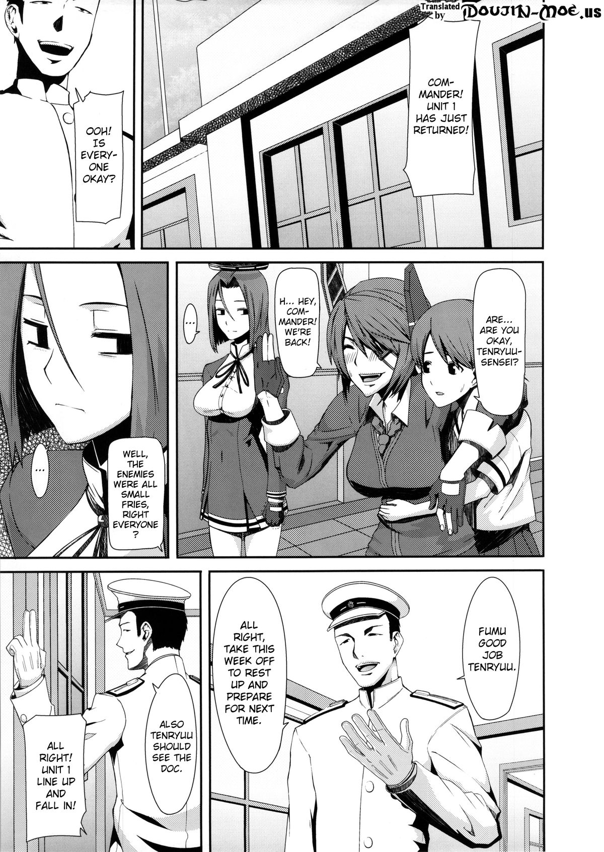 (C85) [Pollinosis (Shinkuu Tatsuya)] REDLEVEL9 (Kantai Collection) [English] {doujin-moe.us} page 2 full