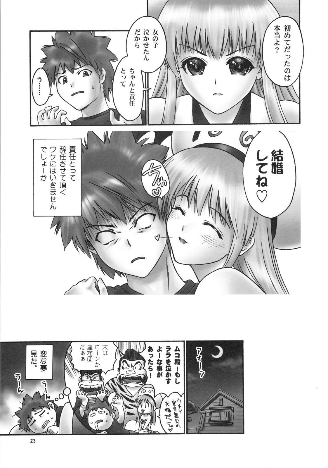 (C74) [Hellabunna (Iruma Kamiri)] TIGER DANCE & DRAGON (To Love-Ru) page 22 full