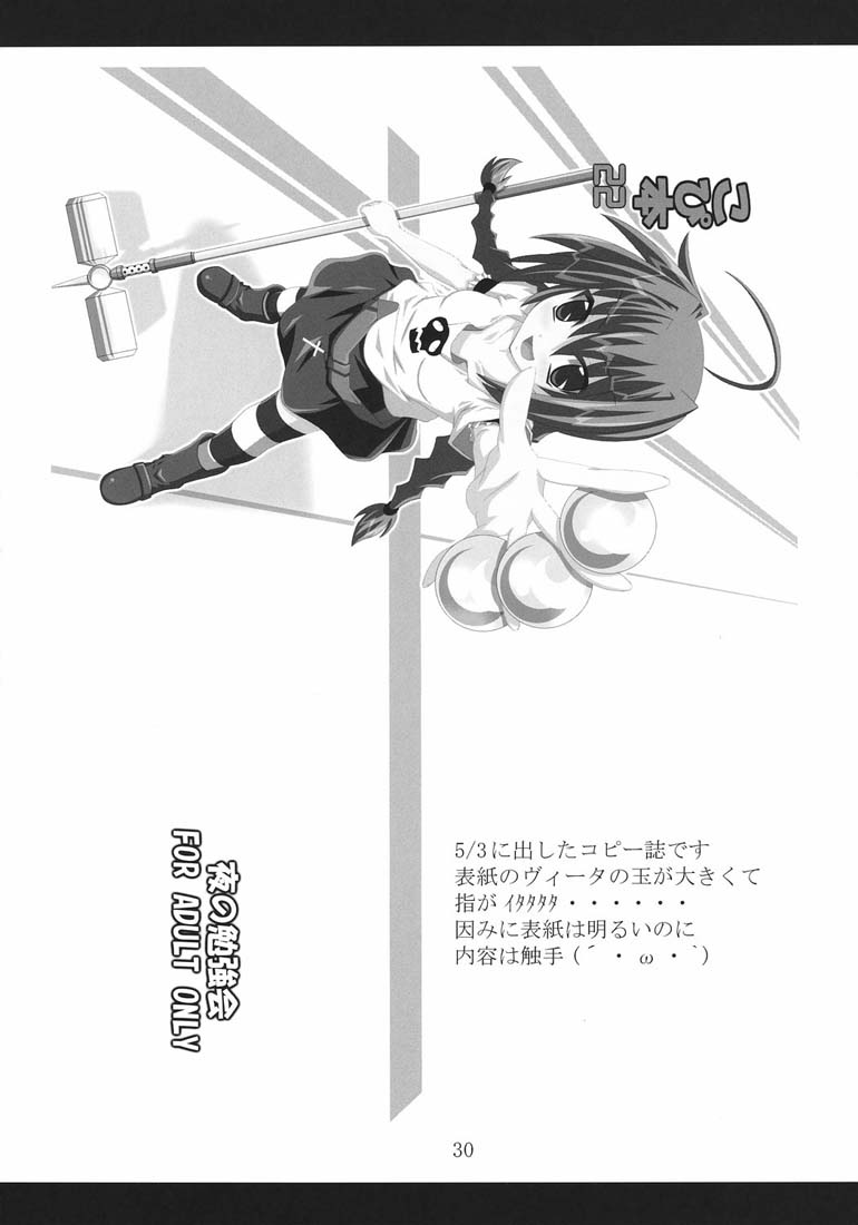 (CC11) [Yoru no Benkyoukai (Fumihiro)] Vita no hon 2 (Mahou Shoujo Lyrical Nanoha) page 29 full