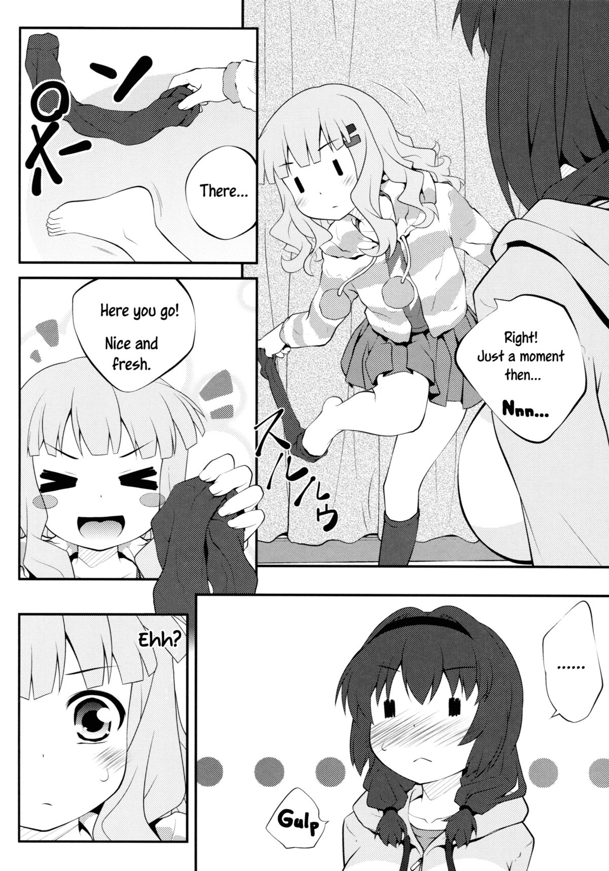 (COMIC1☆7) [Purimomo (Goyac)] Himegoto Flowers 5 | Secret Flowers 5 (YuruYuri) [English] [Yuri-ism] page 11 full