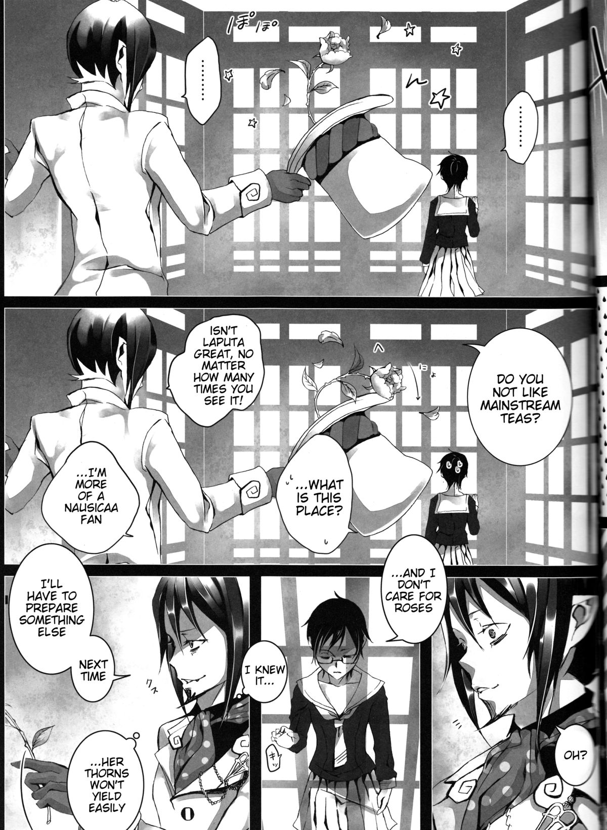 (C84) [Gensyokuhakoniwa (Kintoki)] Exodus 2 (Ao no Exorcist) [English] {Tigoris Translates} page 14 full