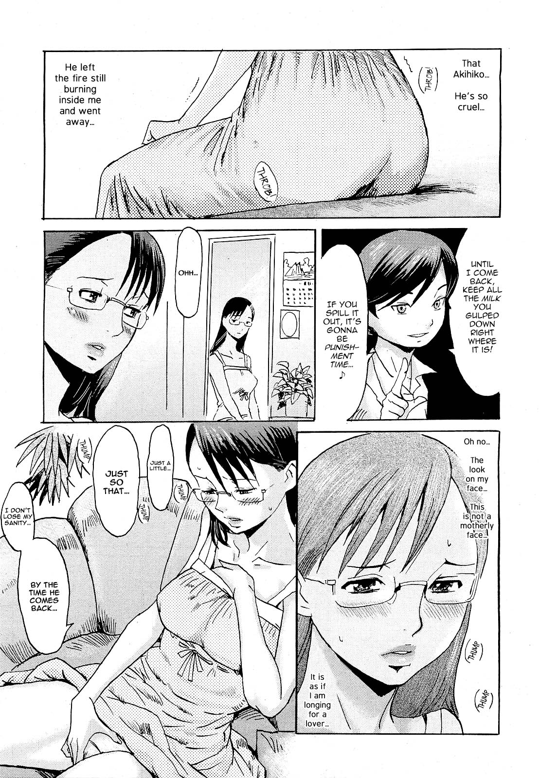 [Kuroiwa Menou] Daraku Oyako | Depraved Mother [English] [shinkage] page 9 full