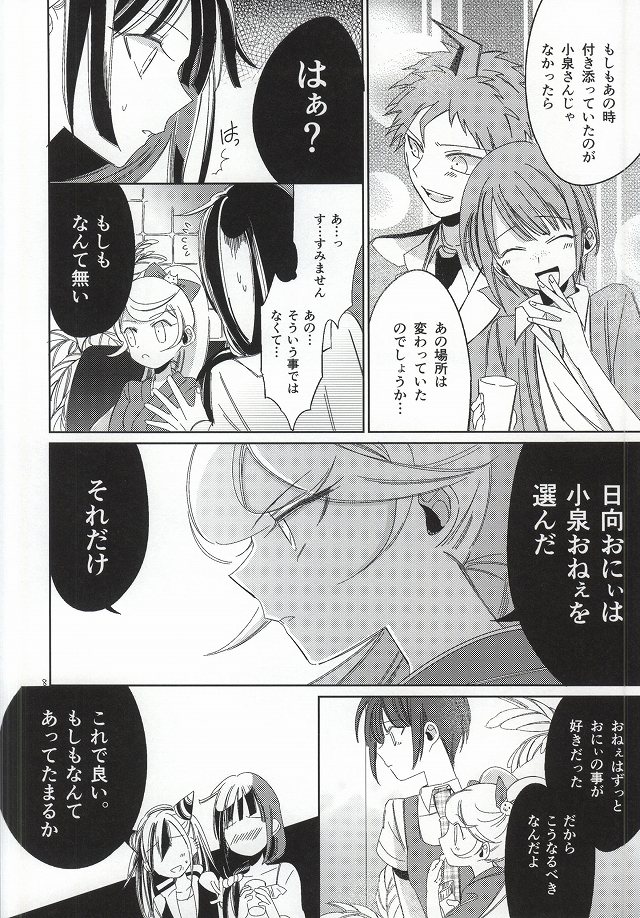 [10.10MHz (Totofumi)] Hinata Hajime no Kekkon Zenya (Super Danganronpa 2) page 7 full