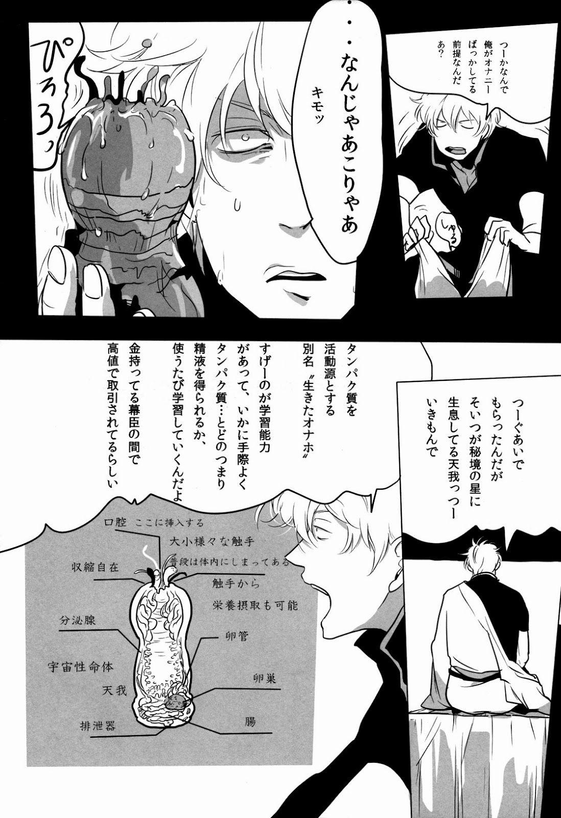 [Paraiso (Harada)] Uchuu Seimeitai Tenga (Gintama) page 5 full