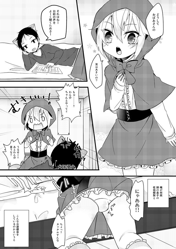 [Hayabusa] 教えてオオカミさん！！ page 2 full