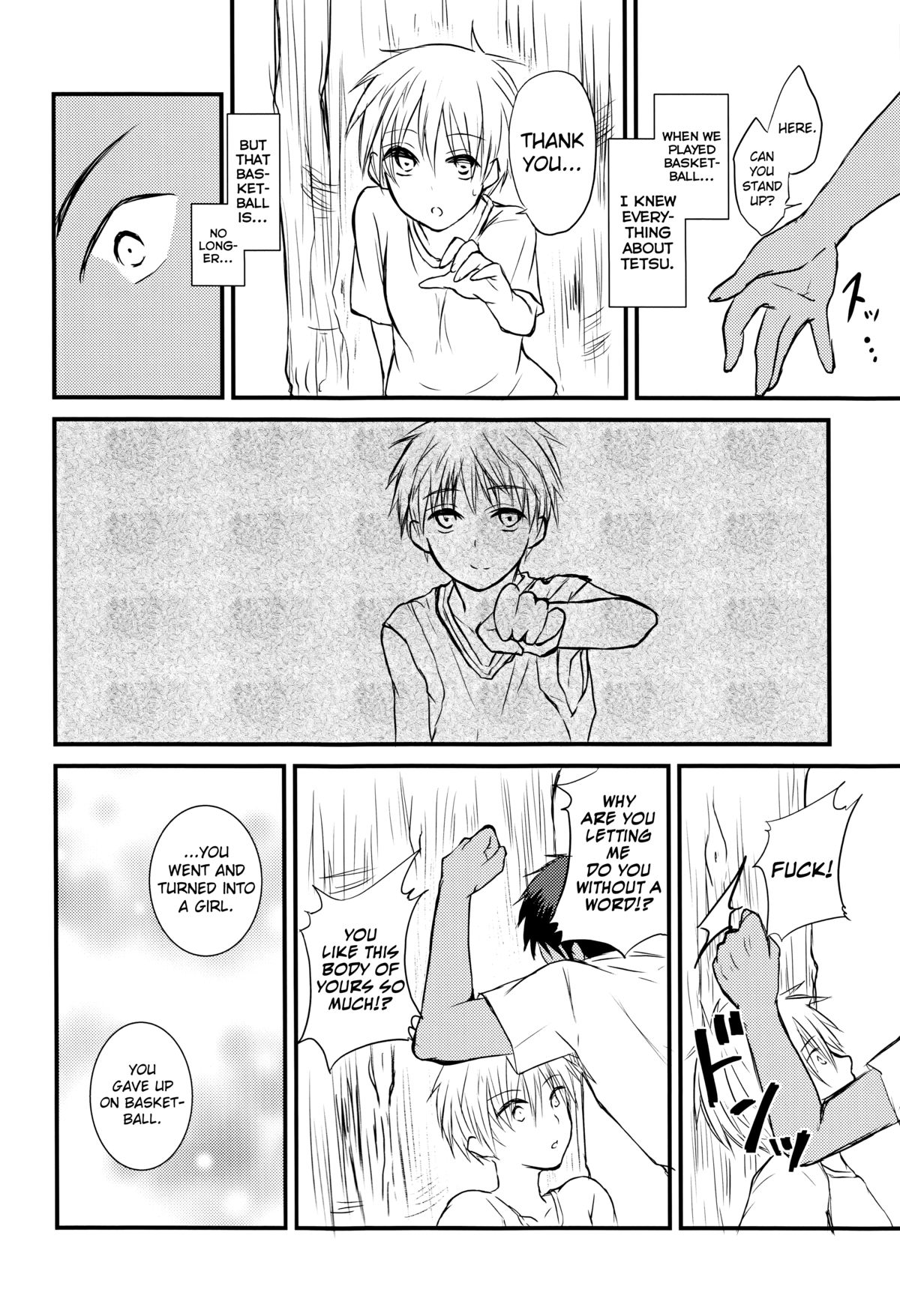(C86) [Lamipas (Migiwa)] Kinou no Kare to Ashita no Kanojo (Kuroko no Basuke) [English] [biribiri] page 36 full