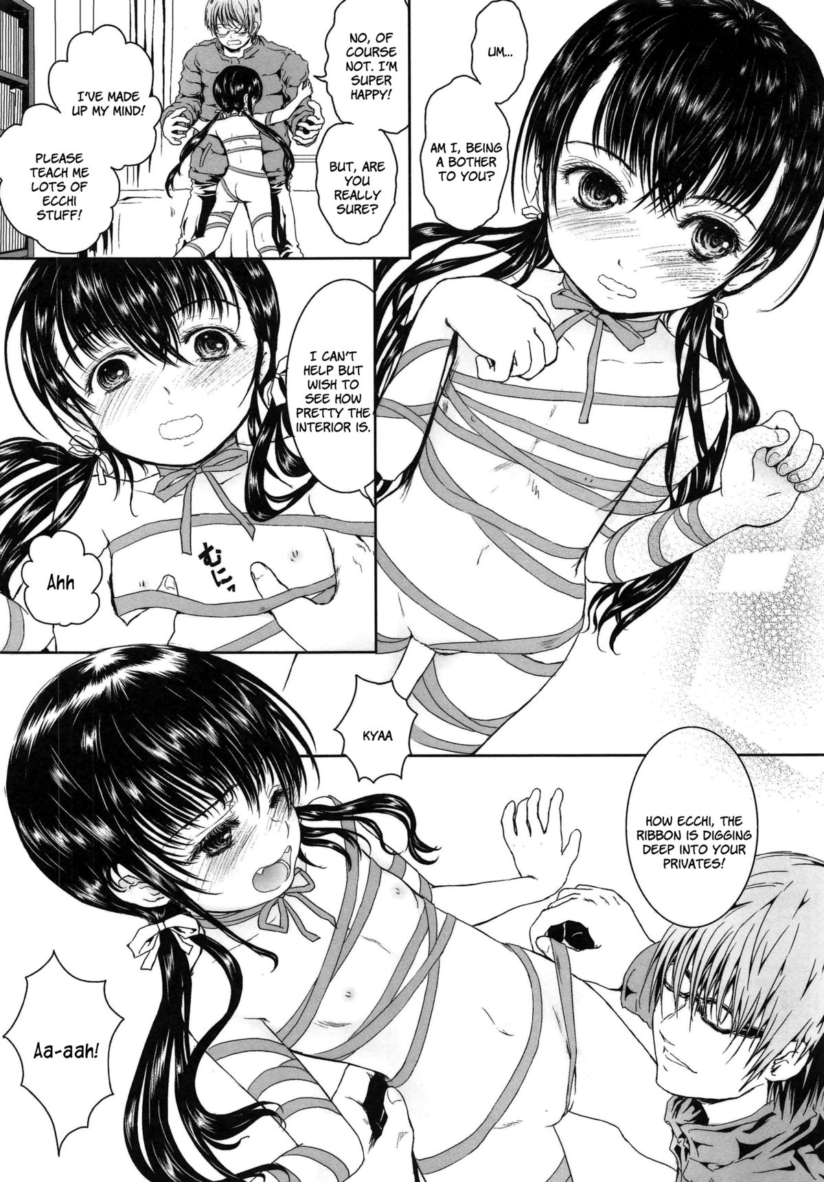 [Shiawase 1500] Double Rabu-Rabu (PETA Vol.03) [English][LoliLoli Hunters] page 4 full
