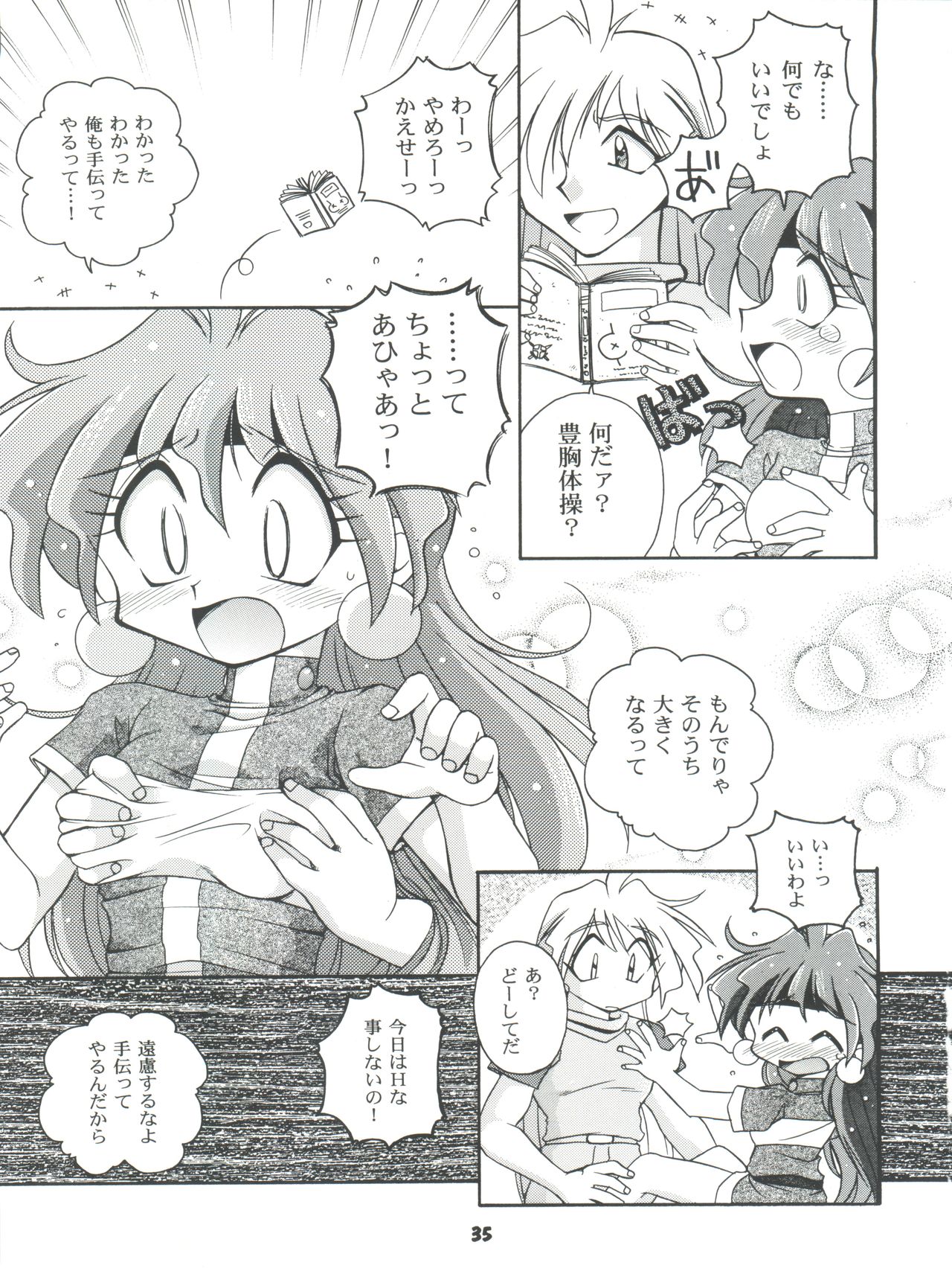 (C54) [Sairo Publishing (J. Sairo, Satomi Hiroyuki, Ingram'97)] Slayers Parody 2 (Slayers) page 35 full