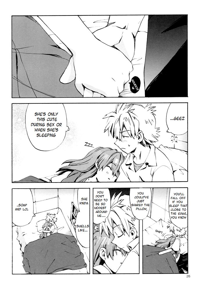 (C77) [Aihara Otome (Yamada Nyoriko)] Miesugi Janai!? | Isn't this too Revealing!? (Neon Genesis Evangelion) [English] [TyroLuuki] page 25 full