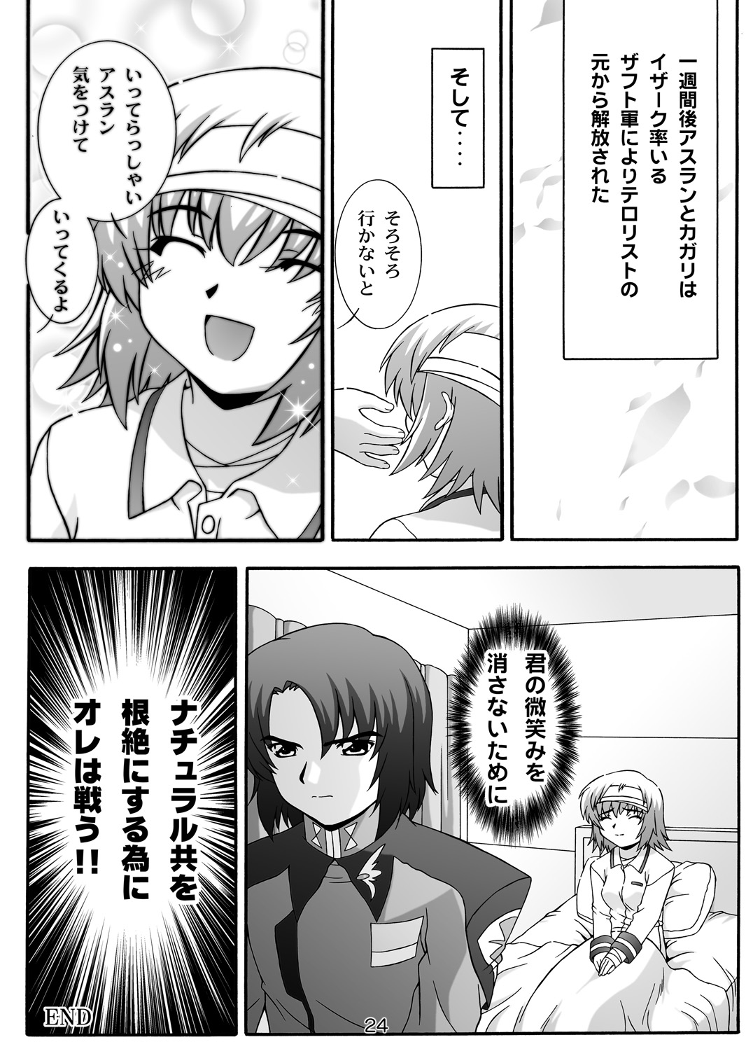 [Studio Wallaby (Takana Yu-ki)] SECRET FILE NEXT 12 - The Unhealing Cross Scar [Gundam Seed Destiny] [Digital] page 24 full