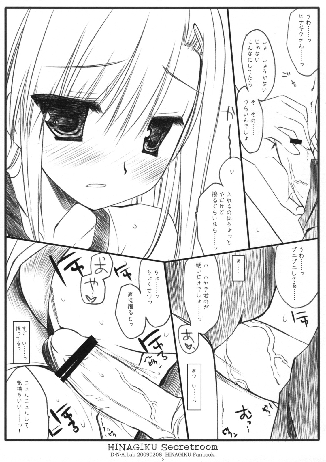 (SC42) [D.N.A.Lab. (Miyasu Risa)] HINAGIKU Secretroom (Hayate no Gotoku!) page 4 full