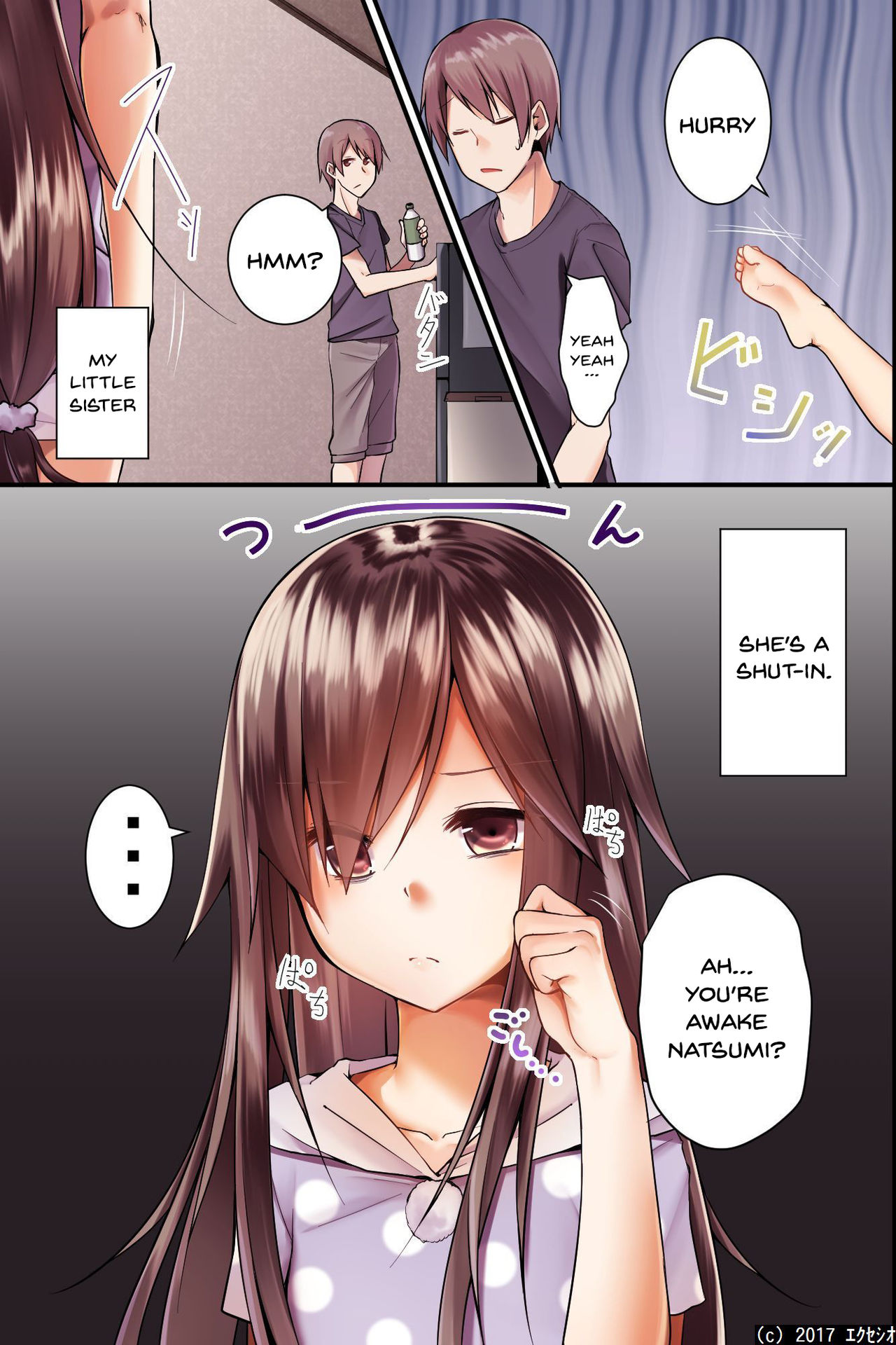 [Execio] Jikochuu na Kyonyuu Ane to Hinnyuu Imouto o Matomete Saimin ni Kakete Omocha ni Shite, Ichaicha Shinagara 3P Nama Honban! [English] [Doujins.com] page 3 full