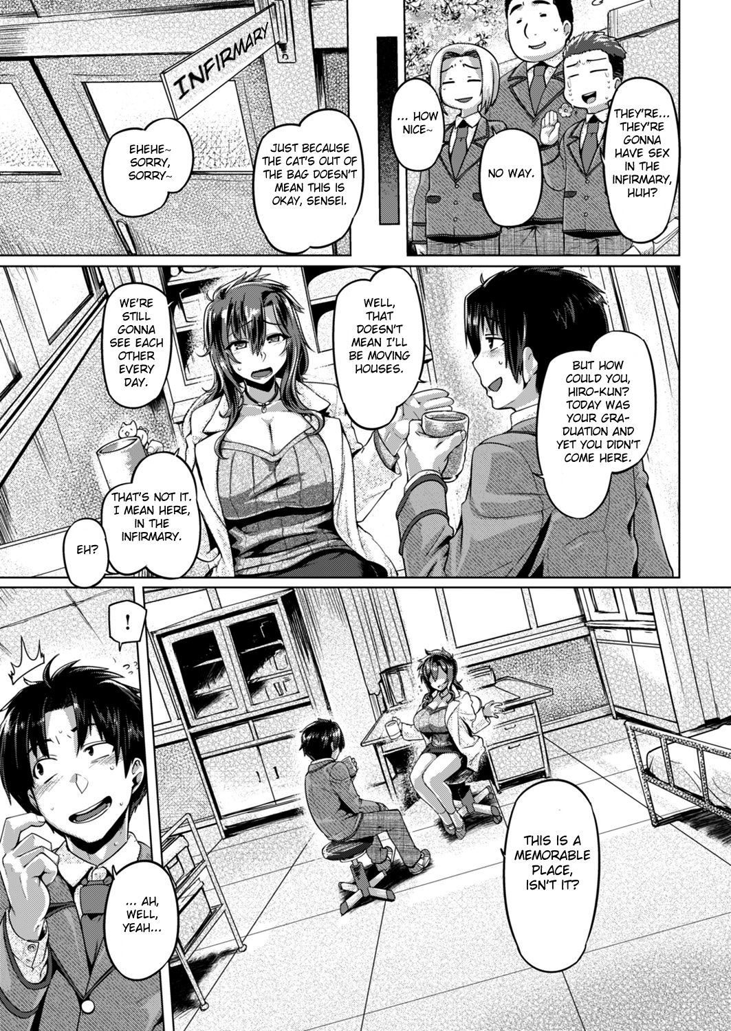 [Tabigarasu] Chibusa-sensei Celebration (COMIC Shitsurakuten 2019-04) [English] [Fated Circle] [Digital] page 3 full