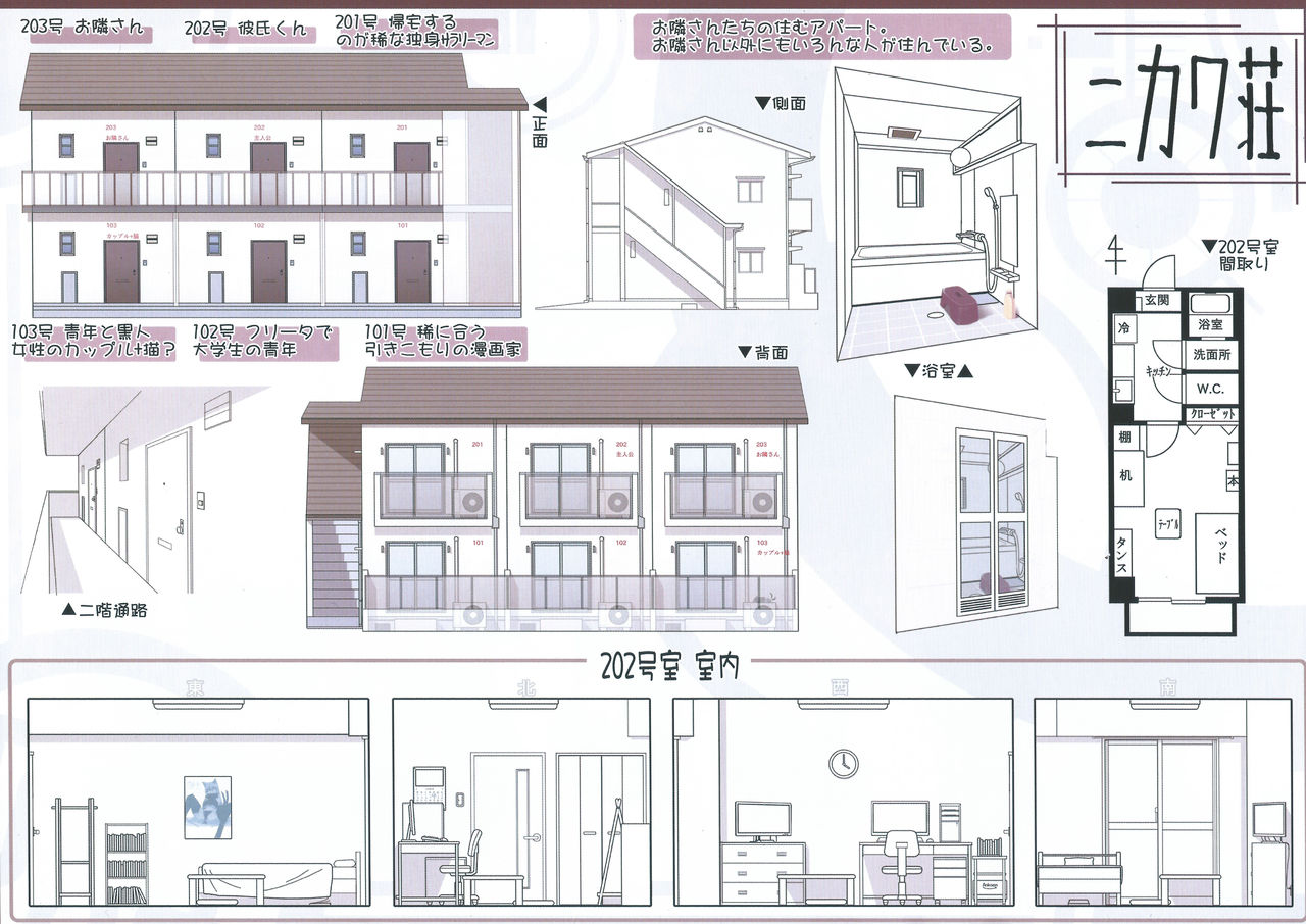 (C89) [Kuroko Logic (Kokuyouseki)] Otonari-san no Omakebon!! page 4 full