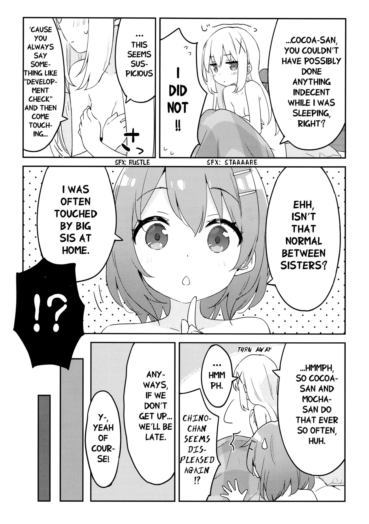 (COMIC1☆15) [Luminocity (Kani Biimu)] Luminocity 23 Gochuumon wa Soine desu. - I'd like to sleep next to you. (Gochuumon wa Usagi desu ka?) [English] [WindyFall Scanlations] page 10 full