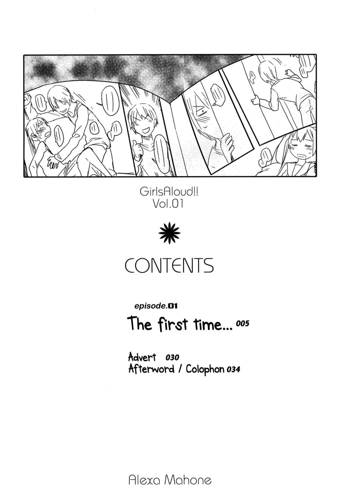(SC60) [Arekusa Thunder (Arekusa Mahone)] GirlS Aloud!! Vol. 01 [English] {5 a.m.} page 3 full