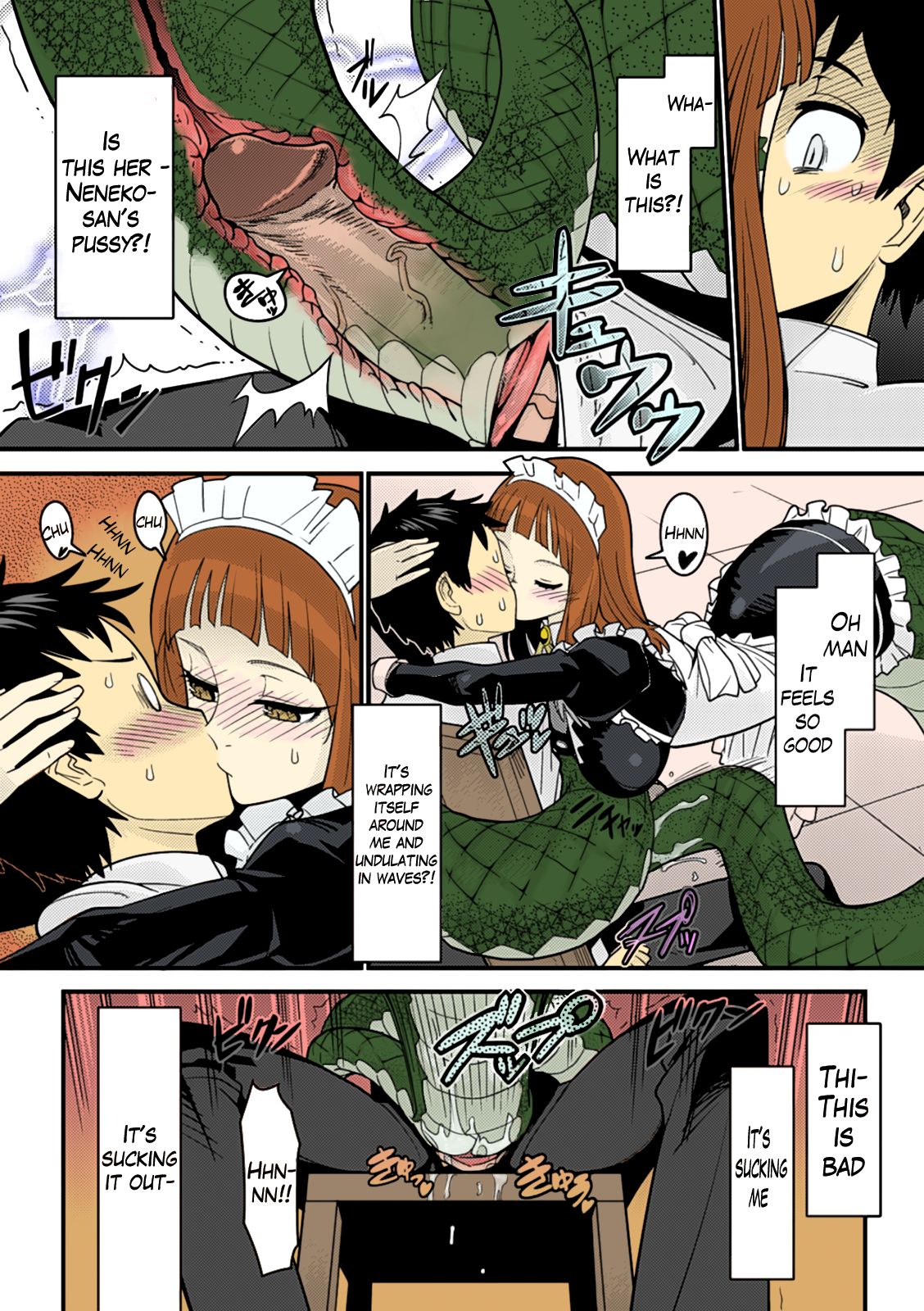 [Kuroshiki] Mon Cafe Yori Ai o Kominute | With Love, the Monster Cafe (Bessatsu Comic Unreal Monster Musume Paradise Vol. 4) [English] [Colorized] [Decensored] [Digital] page 10 full