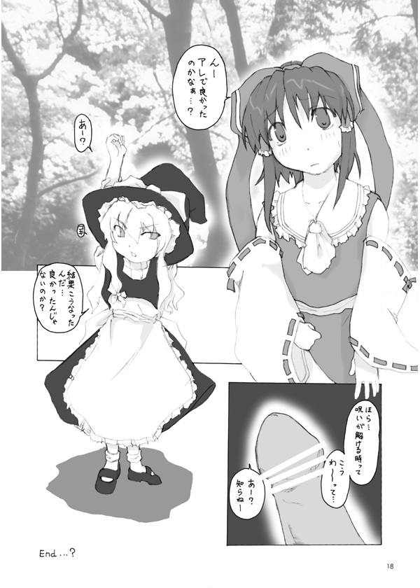 (C67) [Lost Sky, ERA FEEL (Kimijima Yoshinori, Kuraoka Aki)] Touhou Dankonju (Touhou Project) page 17 full