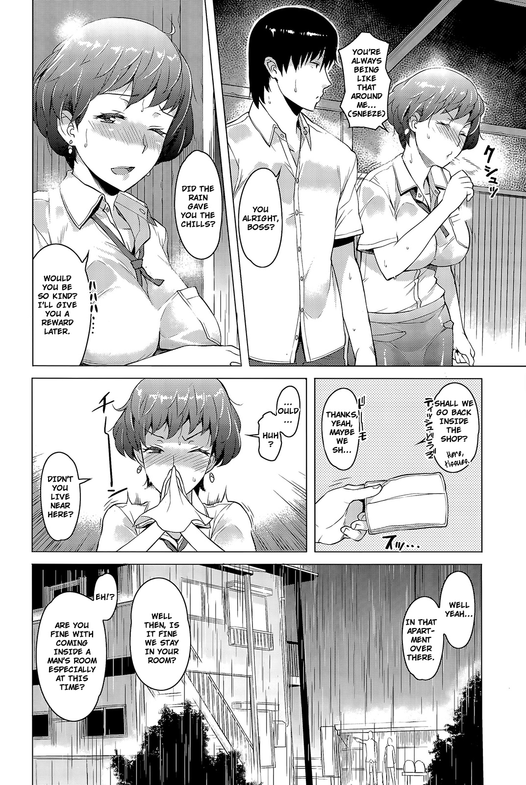 [Ryuuta] Amayadori | Taking Shelter from the Rain (Comic ANGEL Club 2015-11) [English] [TripleSevenScans] page 2 full