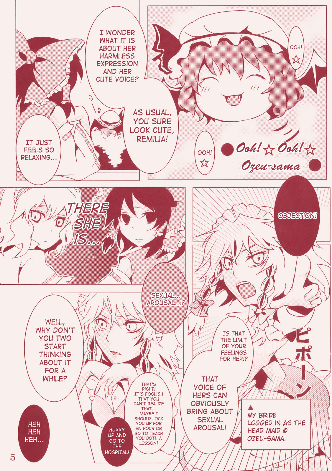 (Reitaisai 6) [Rika Koushu (Kino Asana)] Kanbyou Dattara Shikata Nai | If I'm Her Nurse, I Have No Other Choice (Touhou Project) [English] {SaHa} page 5 full