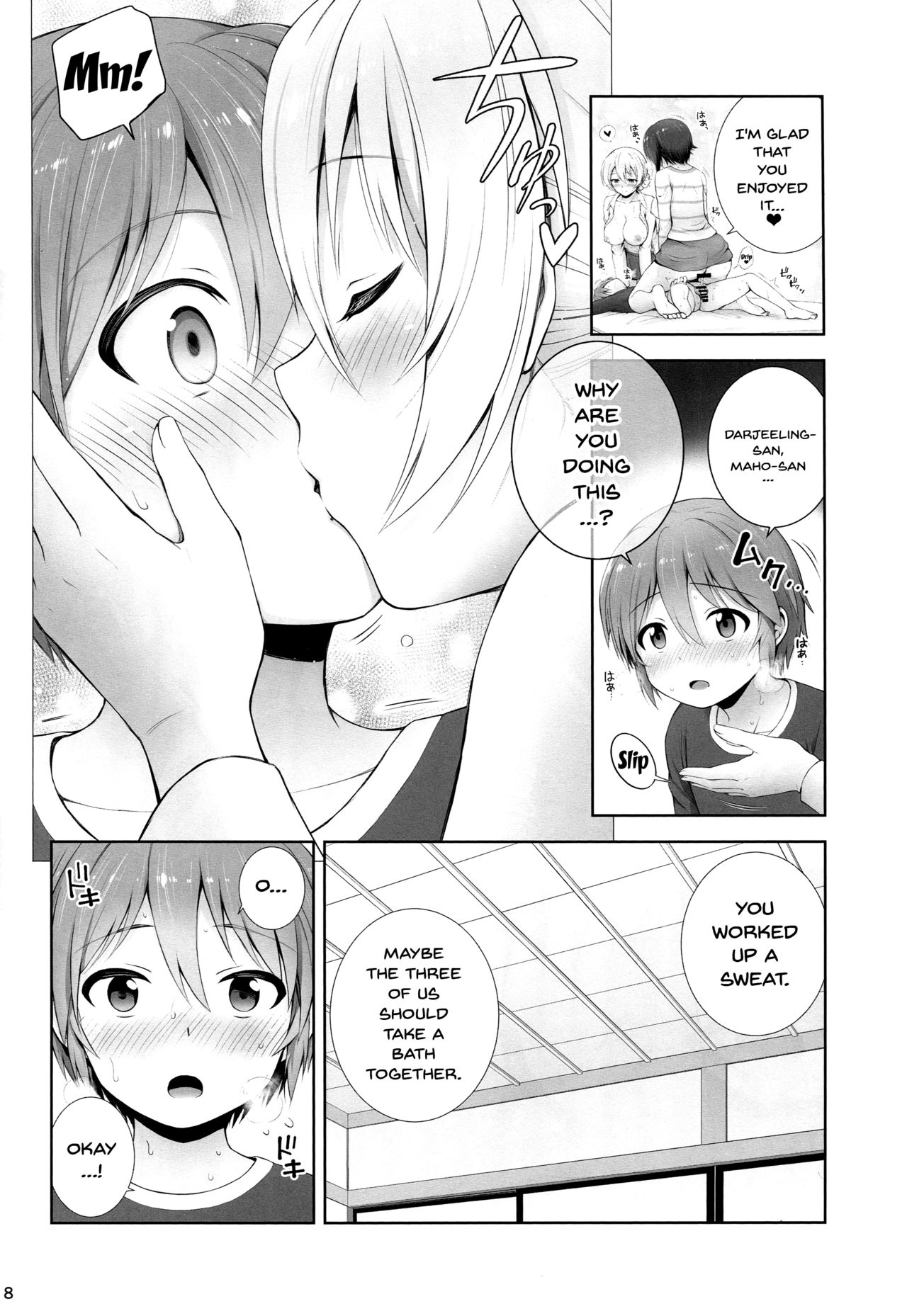 (COMIC1☆13) [Chabashira Chainsaw (Chacharan)] Unrequited love (Girls und Panzer) [English] [Doujins.com] page 8 full