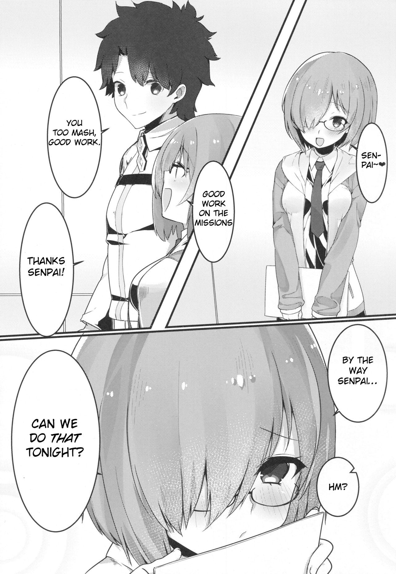 (C93) [Ofuton de Suyaa (Mitsudoue)] Ecchi Shi Mash (Fate/Grand Order) [English] [NHNL] page 2 full