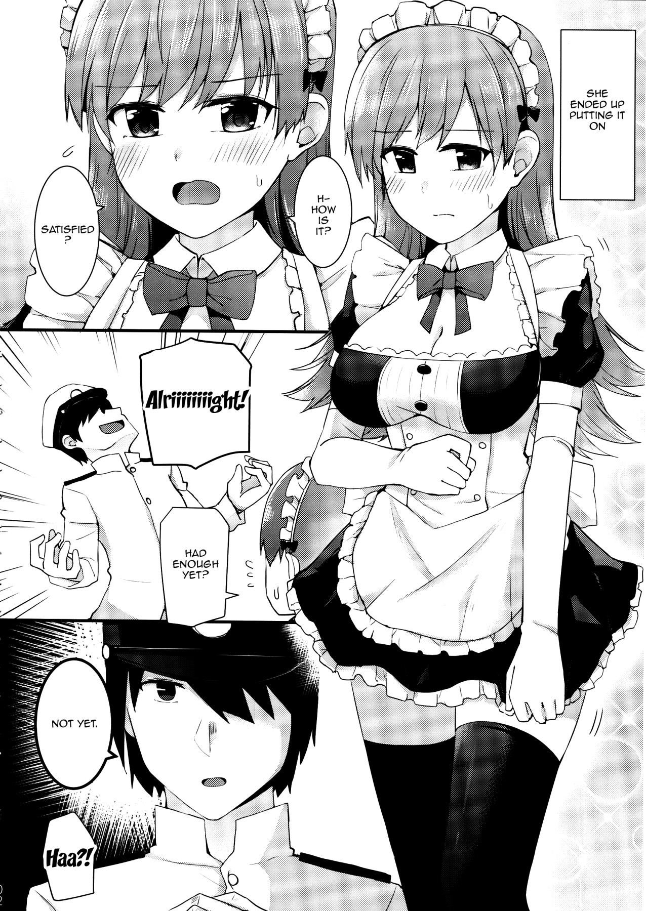 (FF27) [Rayzhai (Rayze)] Ooi! Maid Fuku o Kite miyou! | Ooi! Try On These Maid Clothes! (Kantai Collection -KanColle-) [English] {Doujins.com} page 3 full