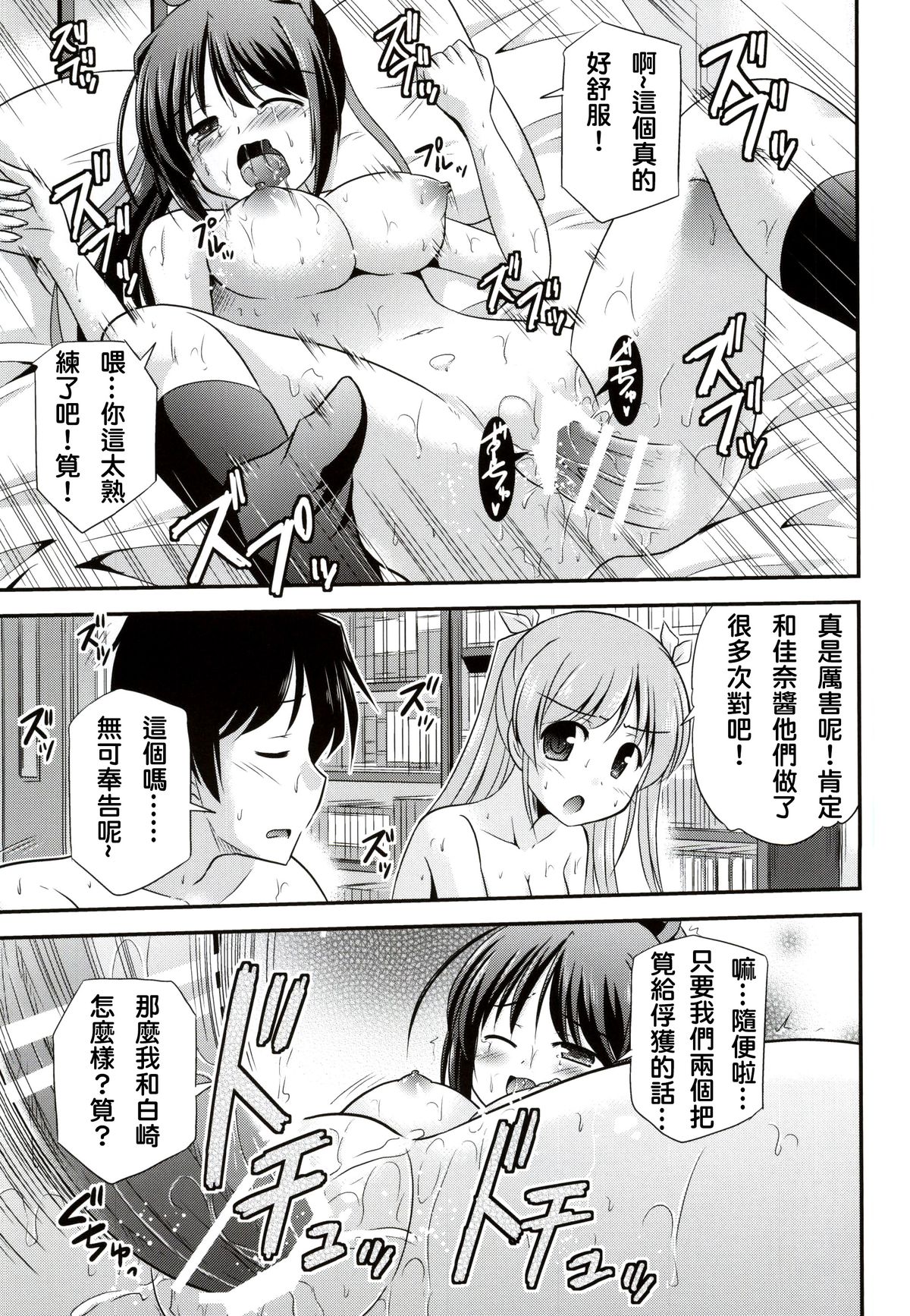 (COMIC1☆9) [Cool Palace (Suzumiya Kazuki)] Zoku Hitsujikai no Yuuutsu | 牧羊人的憂郁 續 (Daitoshokan no Hitsujikai) [Chinese] [夢之行蹤漢化組] page 23 full