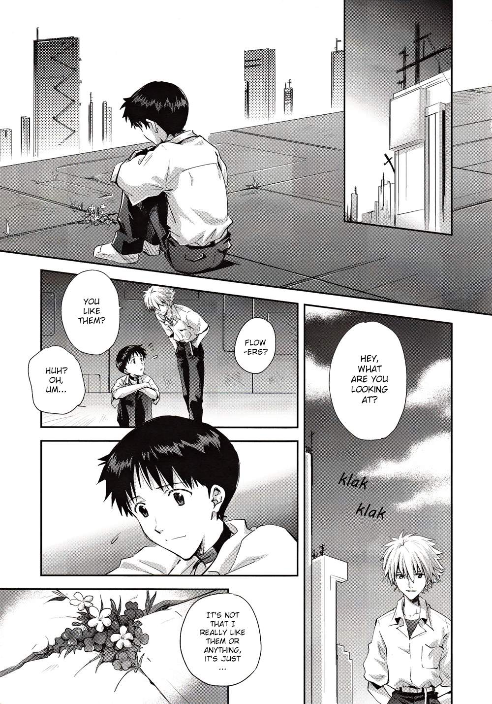 (Kimi to no Rendan) [Getsumen-Spiral (Mayama Satori)] ~Klavier 2~ (Neon Genesis Evangelion) [English] page 4 full