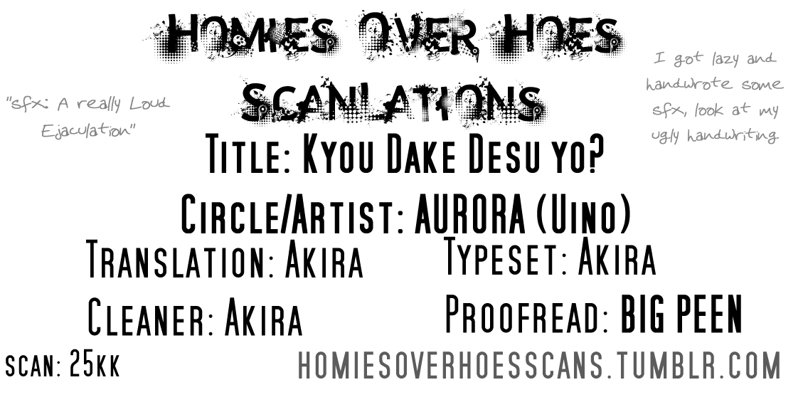 (RTS!!5) [AURORA (Uino)] Kyou Dake Desu yo? (Haikyuu!!) [English] [Homies over Hoes] page 18 full