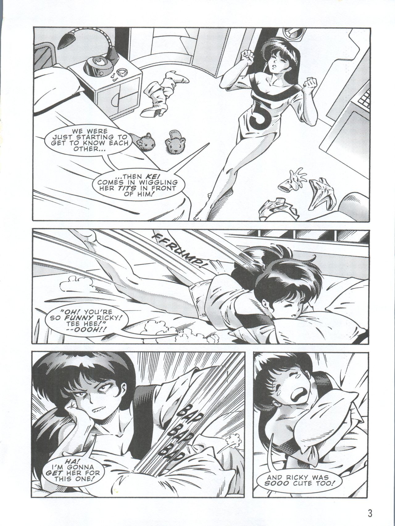 [Sukebe 1/3] Nostalgia (Dirty Pair) [English] page 5 full