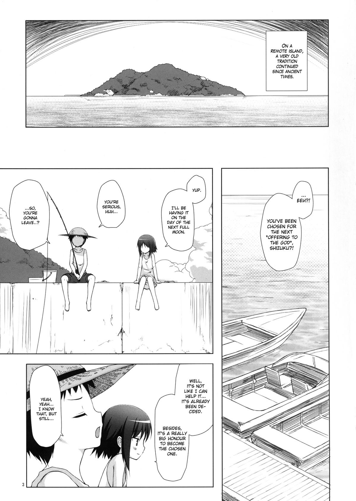 [Noraneko-no-Tama (Yukino Minato)] Kirigami Shima | Island Of The Mist God [English] [Digital] page 3 full