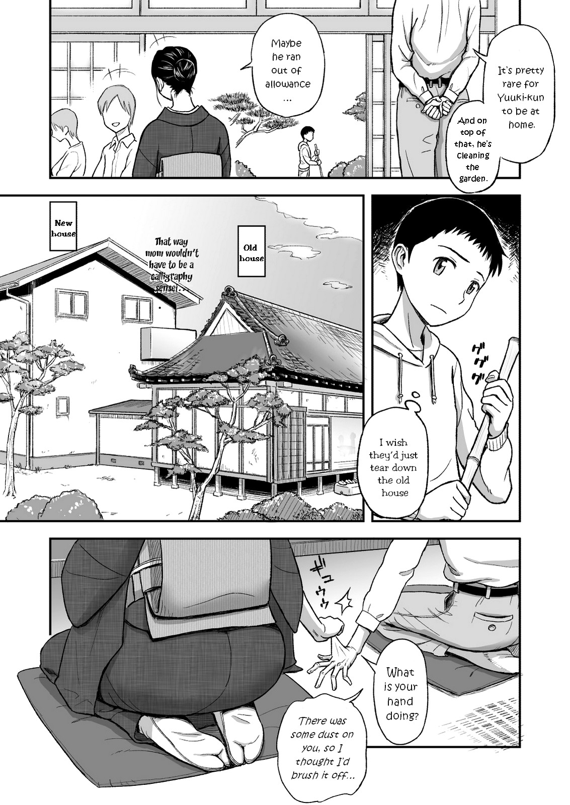 [Ochikochitei (Tadano Kushami)] Haha ga Taisetsu ni Shite iru Fude | Mother's Beloved Brush [English] [jiyuunii] [Digital] page 3 full