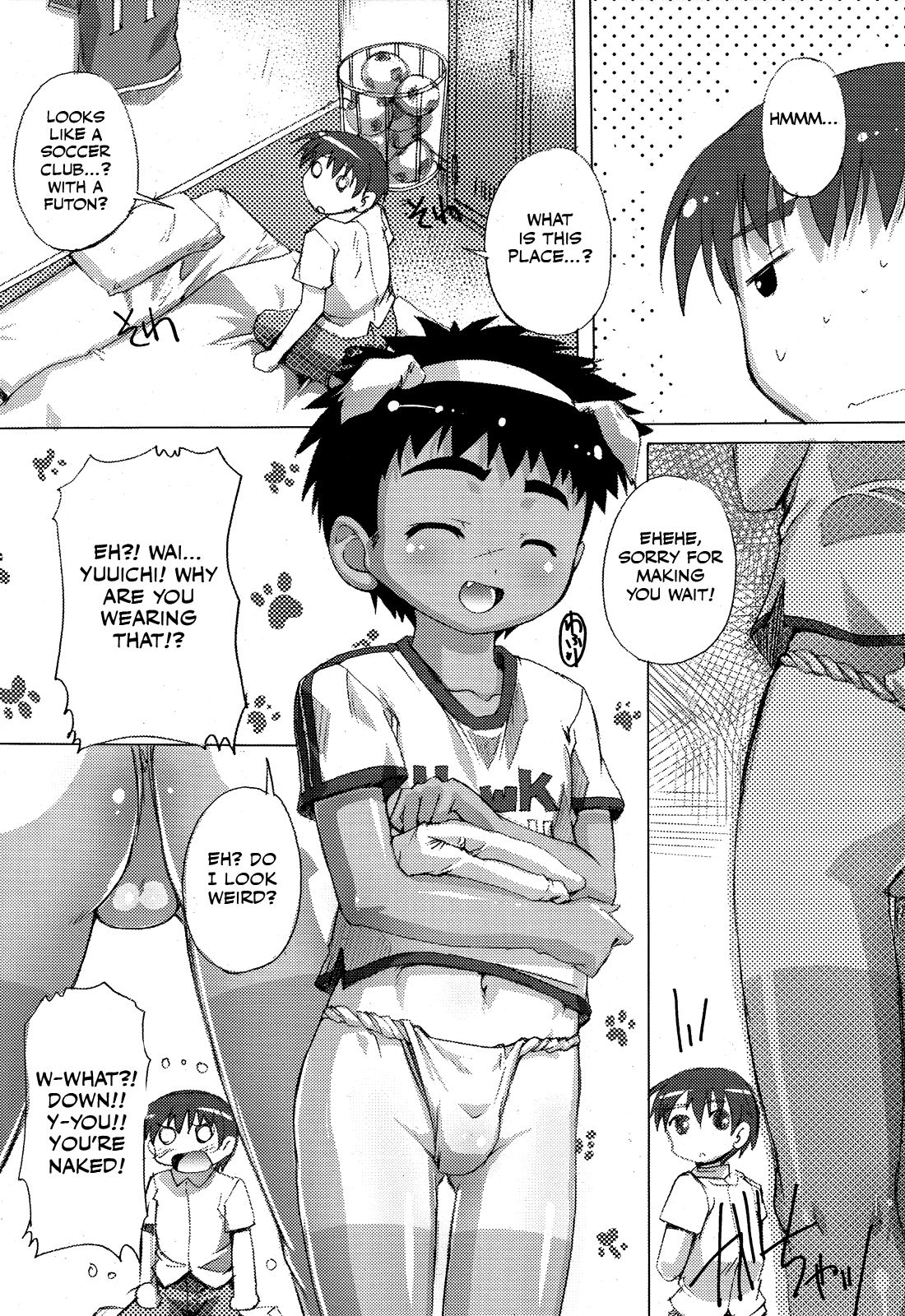 (Shota Scratch 20) [Studio Rakkyou (Takase Yuu)] Mimi Fun 2 [English] [Otokonoko Scans] page 4 full