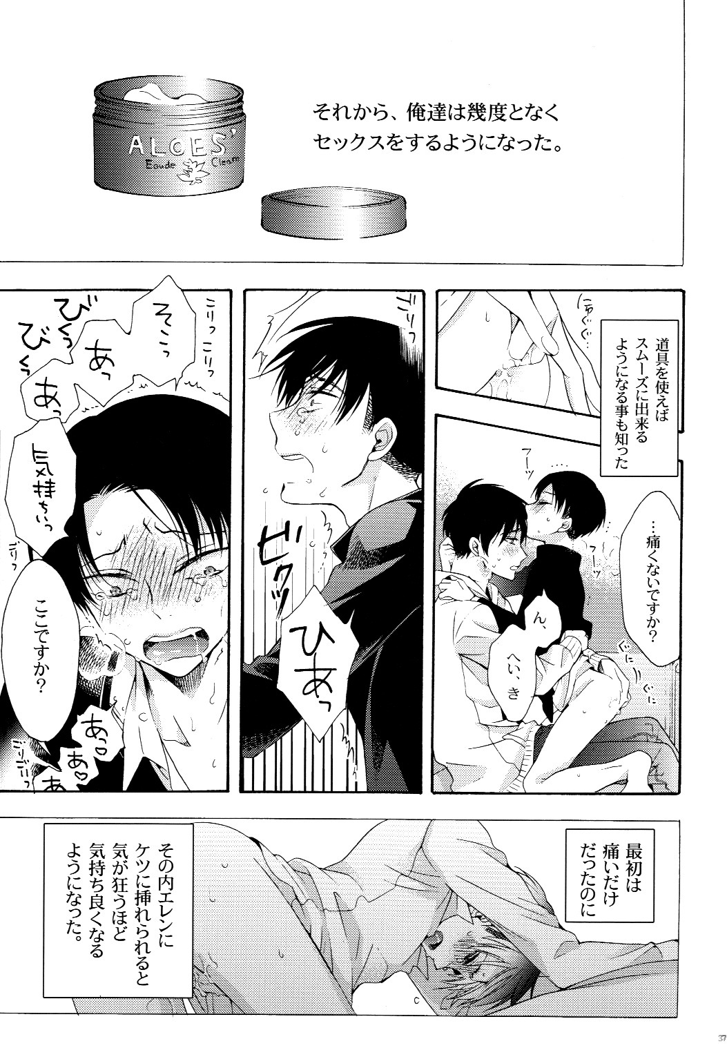 (C87) [Issou g (Ichinashi Kimi)] Himawari no Saku Fuyu (Shingeki no Kyojin) page 37 full