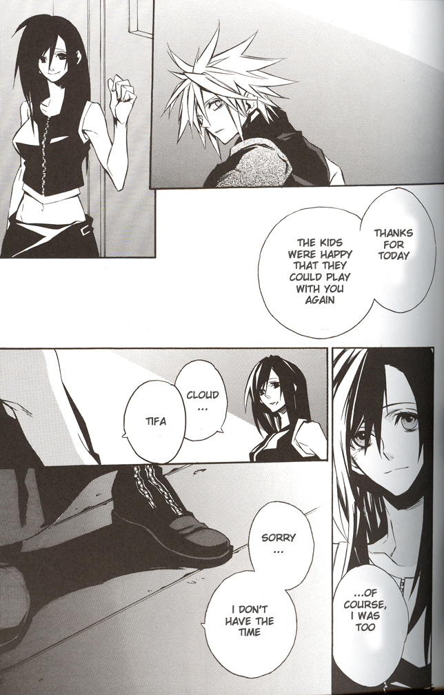 (C70) [kiki (Fujiwara Beni)] ZILCH #2 Darker Than Darkness (Final Fantasy VII Advent Children) [English] page 25 full