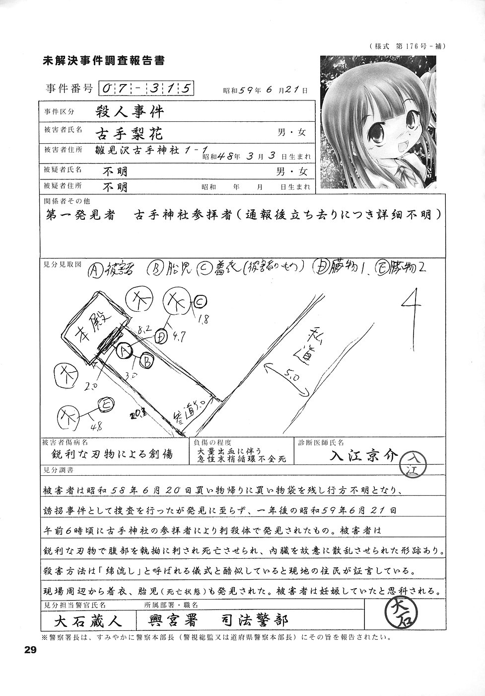(C70) [Yakouyousei (Mizuki Yuu)] Higurashi no Koe, Ima wa Tae (Higurashi no Naku Koro ni) page 28 full