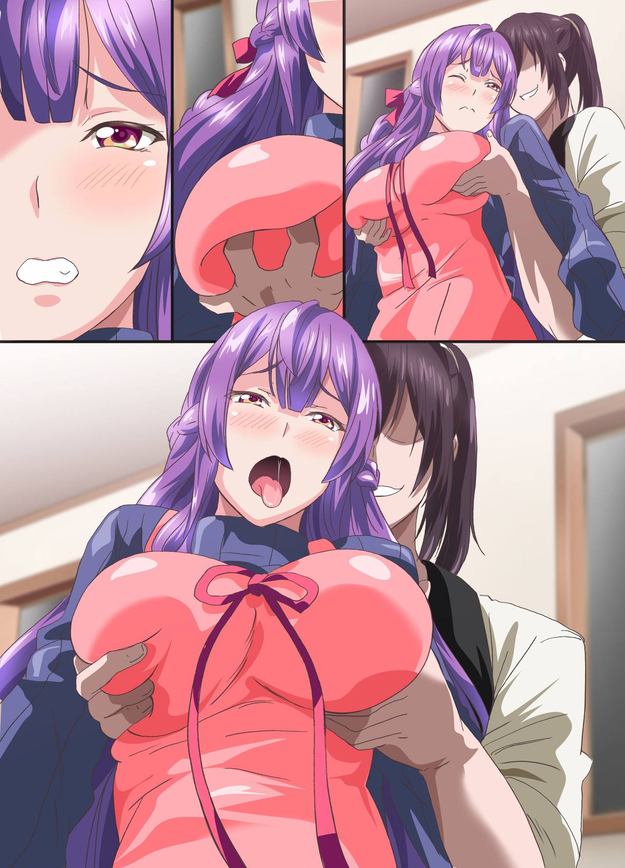[NCP (Washizuka Sho)] Kairaku ni Ochiru Oyako ~Kirai na Aitsu no Zetsurin Chinpo de Kairaku ni Ochita Watashi-tachi~ [Chinese] [無邪気漢化組] page 33 full