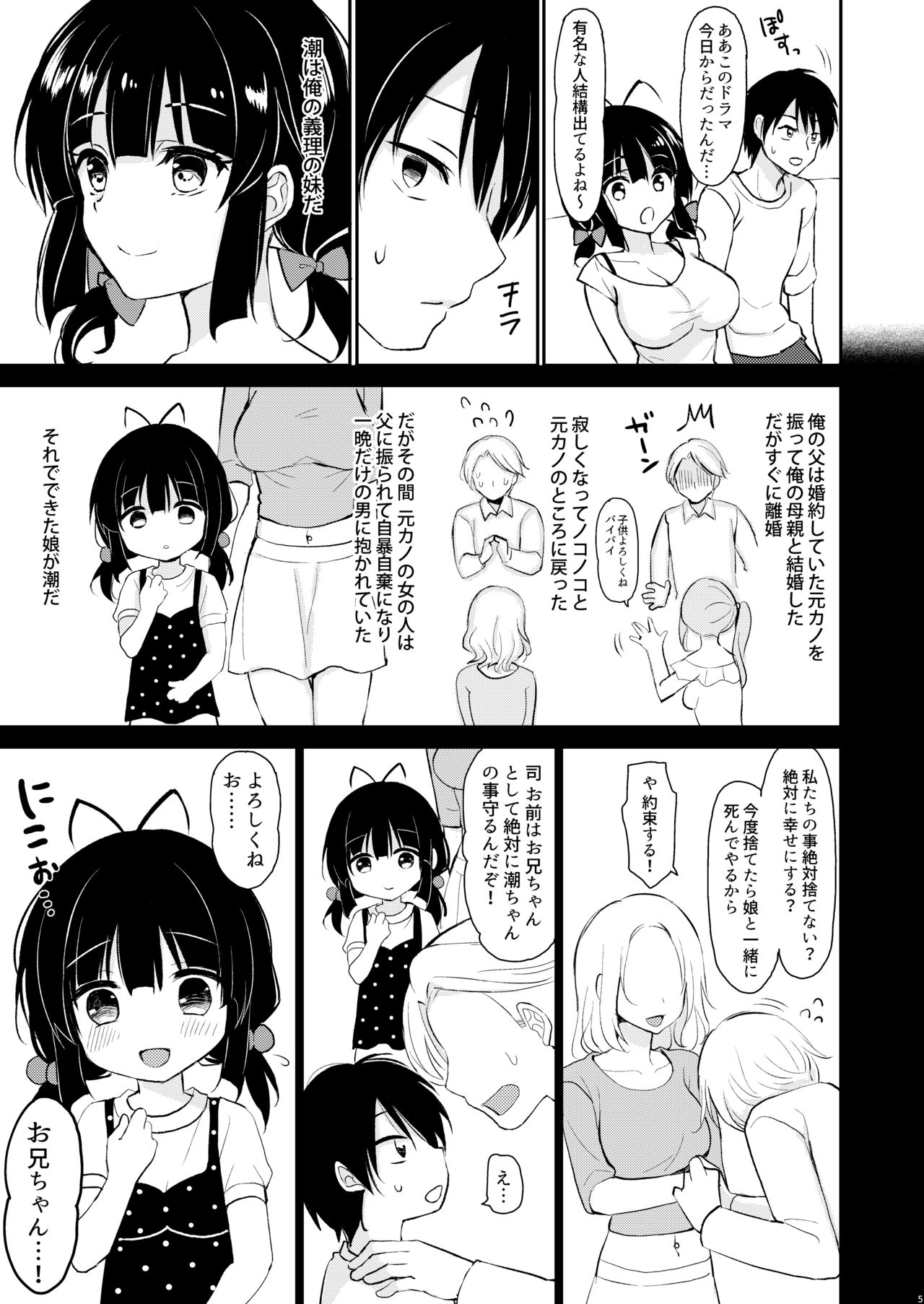 [PigPanPan (Ikura Nagisa)] Boku wa Imouto ni Sakaraenai - I cannot go against my sister. [Digital] page 4 full