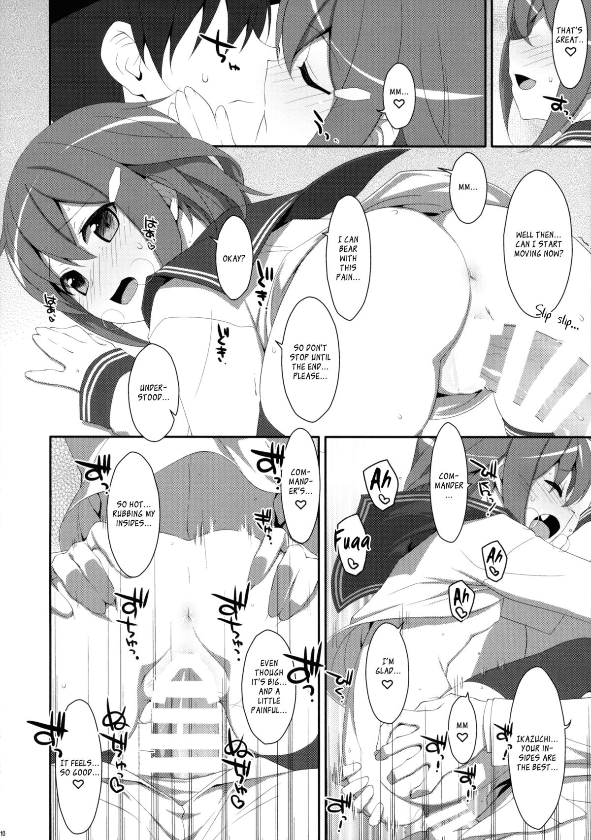 (C85) [TIES (Takei Ooki)] Dame Otoko Seizou Recipe (Kantai Collection -KanColle-) [English] [Kagoromo] page 10 full