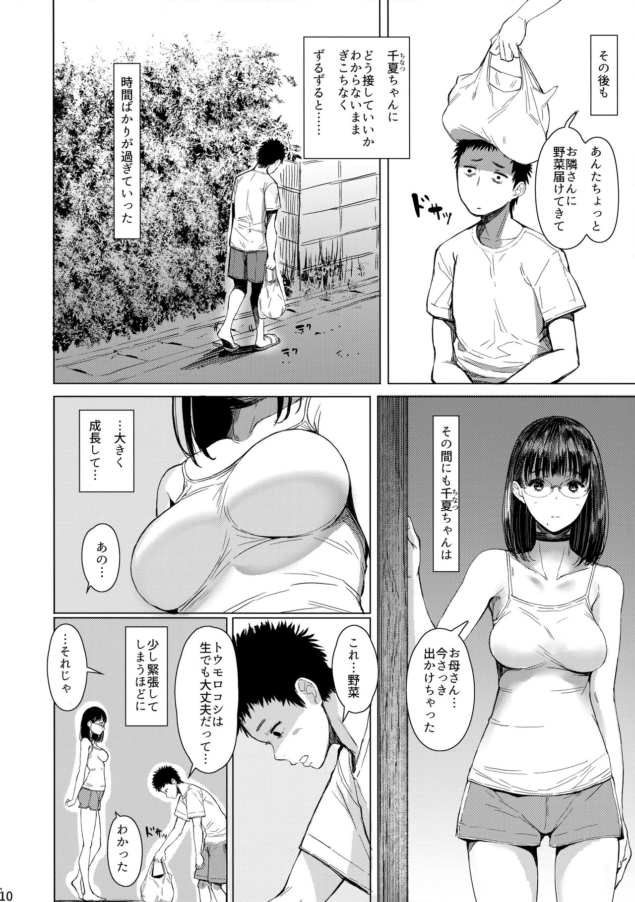 (C94) [Kuragamo (Tukinowagamo)] Tonari no Chinatsu-chan R 03 page 9 full