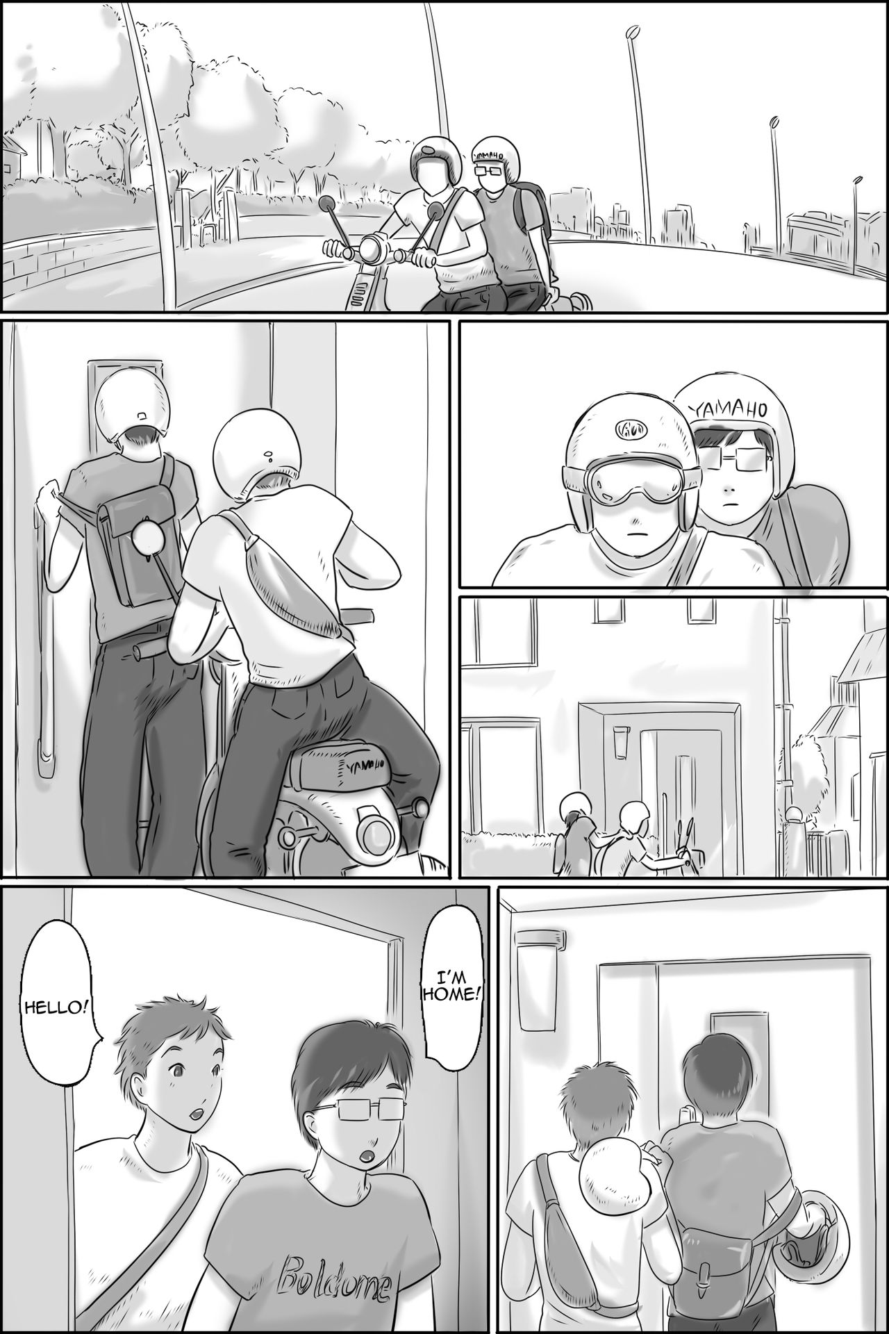 [Zenmai Kourogi] Osana Najimi no Kaa-san ni Onegai Shita Ken | Asking my Friend's Mother for a Favor [English] [Amoskandy] page 2 full
