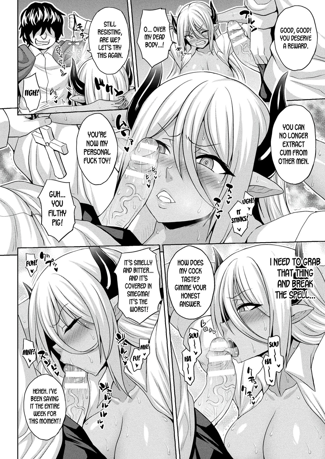 [Somejima] Mesubuta Inma no Chigiri - Contract of Bitch Succubus (COMIC Unreal 2020-06 Vol. 85) [English] [desudesu] [Digital] page 4 full