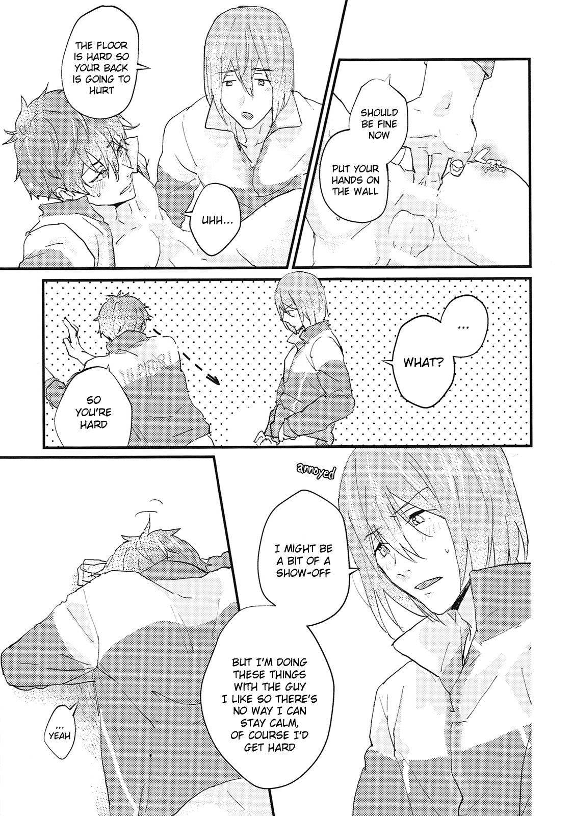 (C89) [Phlodexy, POROROCA (Yamano, Yoneji)] Better Half (High☆Speed! Free! Starting Days) [English] [Holy Mackerel] [Incomplete] page 10 full