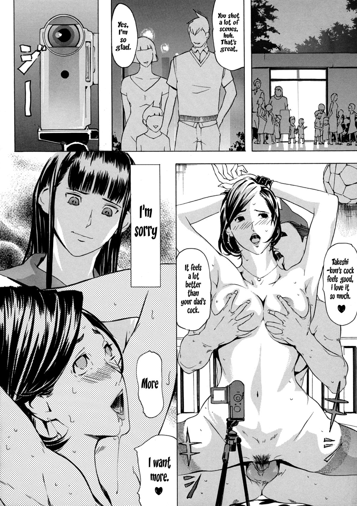 [Clone Ningen] Yomeho to Tsumaho | Yome Hole & Tsuma Hole Chapter 3 [English] {Laruffii} page 22 full