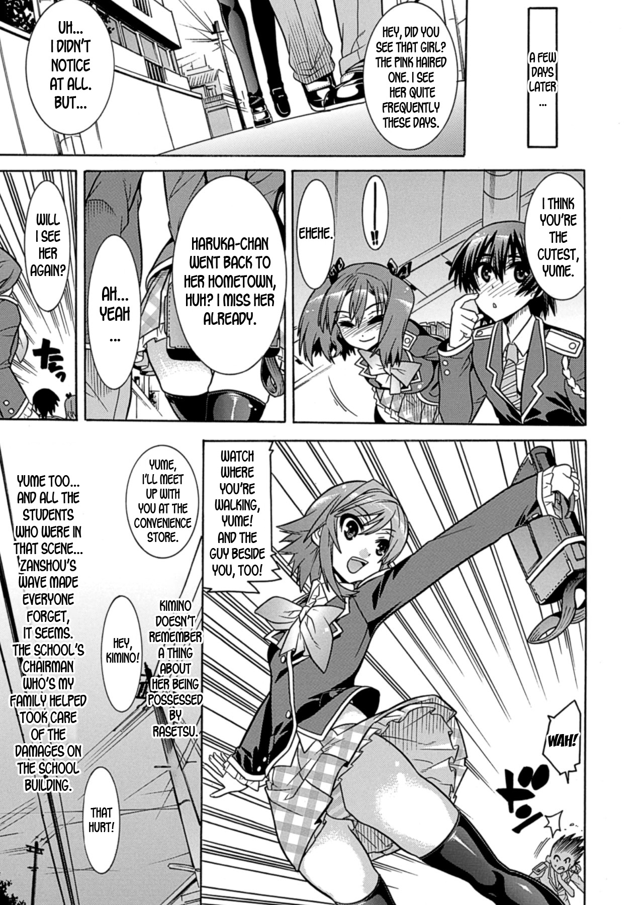 [Tendou Masae, Amaki Touri, Karino Kei] Mezameru to Itoko o Mamoru Bishoujo Kenshi ni Natteita Etsuraku no TS Taimashi [English] [desudesu] [Digital] page 157 full