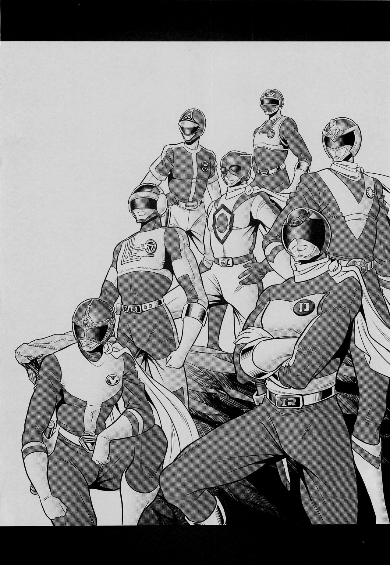 (COMIC1☆13) [Circle Taihei-Tengoku (Horikawa Gorou)] <<Tokusatsu>> Superheroine Sentai 80's page 3 full